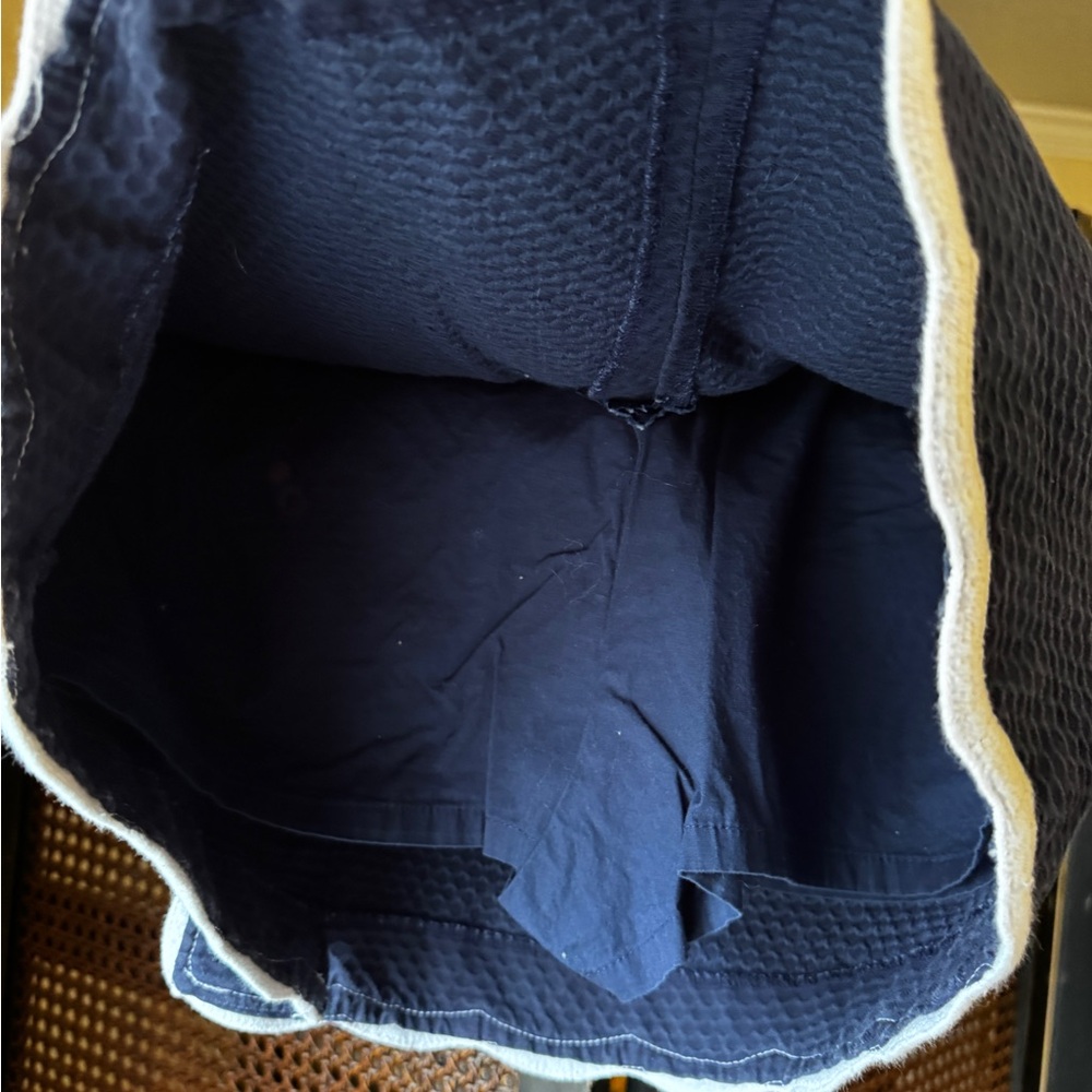 Lily Pulitzer Navy Blue Skort with White Trim - Picture 3 of 3